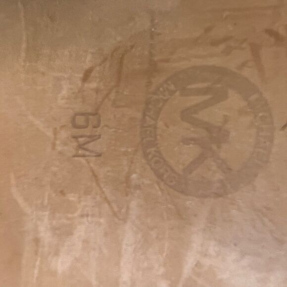 Michael Michael Kors Sunny Suede Laser Cut Boots Ankle Booties Size 6 - Picture 7 of 7